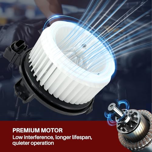 Image of 700235 AC Heater Blower Motor Fan Assembly Fit for Scion xd 2008-2014 ,for Toyota Yaris 2007-2012 8710352141, TO3126123