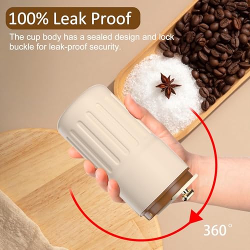 Image of Smart Temperature Coffee Mug | 410ml 316 Steel Insulated Travel Cup | Leak-Proof Lid, Digital Display, Hot & Cold Thermos for Office, Home & Car