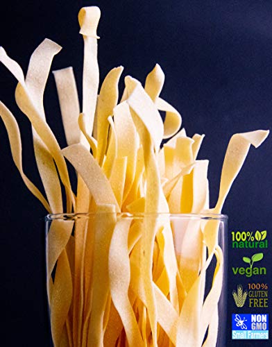 Gluten Free Paleo Fettuccine Pasta - Made With Cassava (Yuca) Only - Vegan - NonGMO - 2 pack (2 x 8.8 oz) - Single Ingredient Cassava - Heart And Muscle Healthy - Thumbnail 4