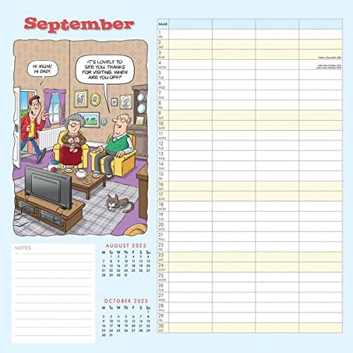 Funny Side Of Life Family Planner 2023