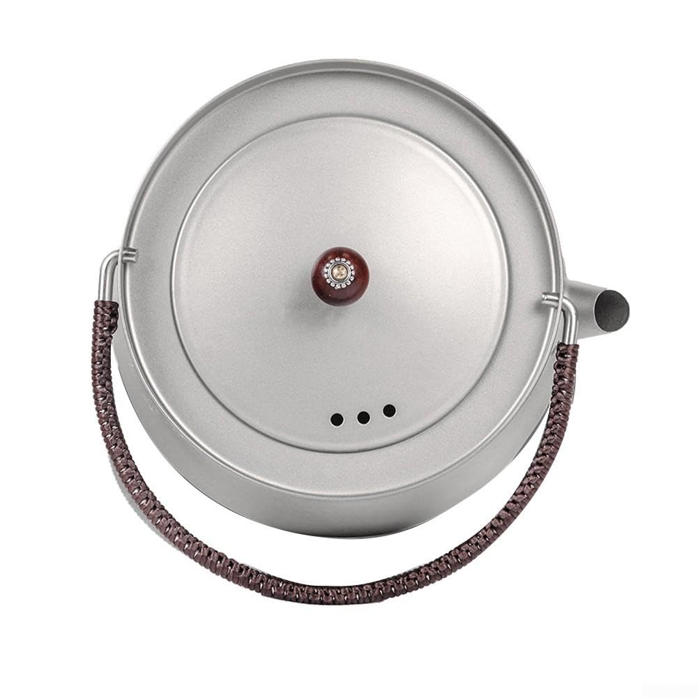 Bollitore in per titanio 800ml Leggero per Campeggio Bollitore