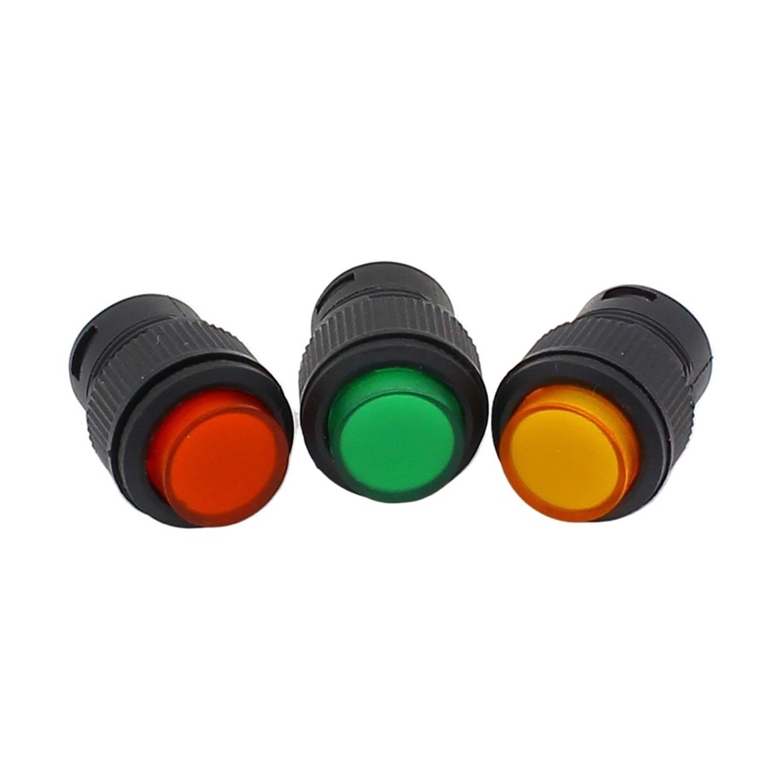 Przycisk samoblokujący 16 mm z diodami LED ON-OFF