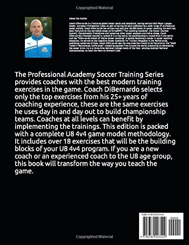 Independently Published Dibernardo, Marcus 4V4 Soccer Game Model: Coaching U8 Age Group thumb #1