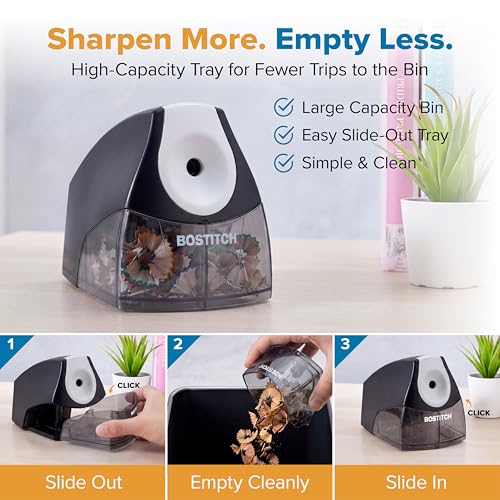 Electric Pencil Sharpener for Classroom and Desk - image 2