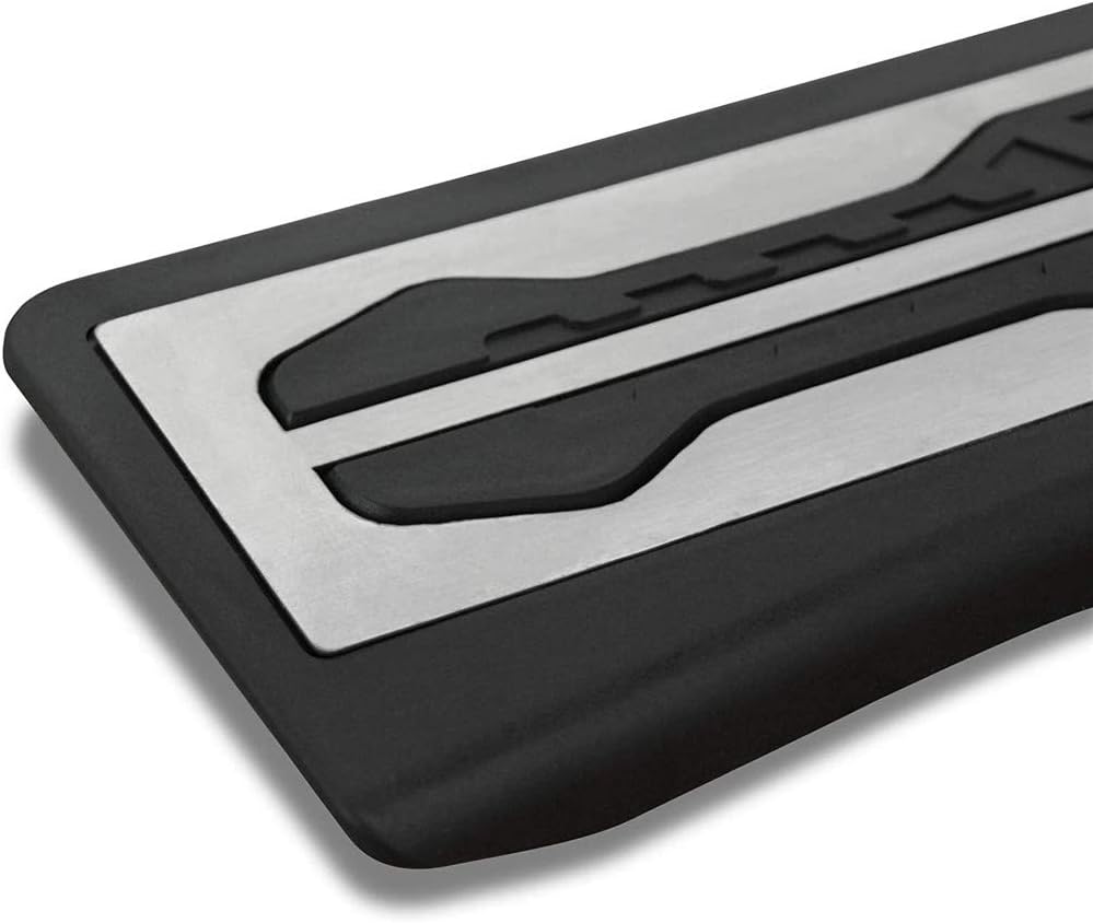 Autobro for BMW 2019 2020 330i G20 G21 Gas Brake Foot Pedal Cover Cap Footrest Pads Trim Kit Set No Drill Steel Car Interior Accessories