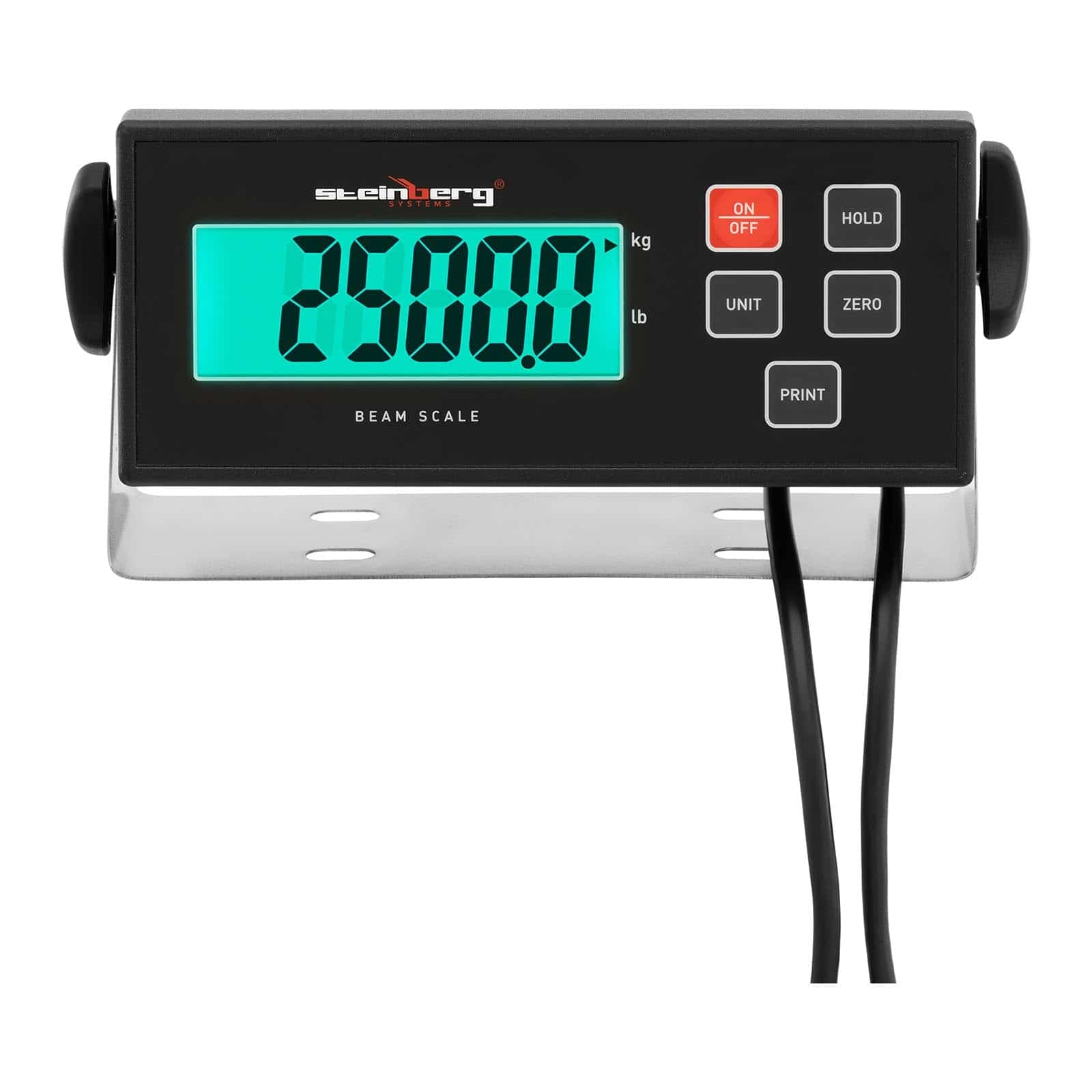 Steinberg Systems SBS-BS-2500 Balance numérique industrielle 2500 kg/0,5 kg 1000 x 100 mm