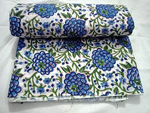 Tissu imprimé pour Kurti et décoration de salon bohème en coton 20 yards