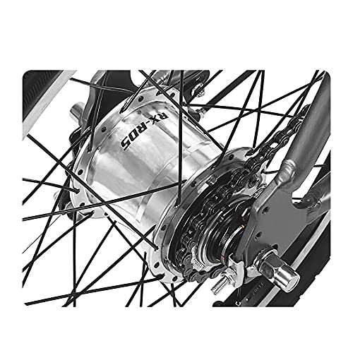 DODOBD Klapprad in 20 Zoll, Fahrrad für Erwachsene, Faltrad mit Variabler Geschwindigkeit Stadtrad, Fahrrad Mit Variabler Geschwindigkeit, Geeignet FüR Das Fahren Im Freien – Bild 7