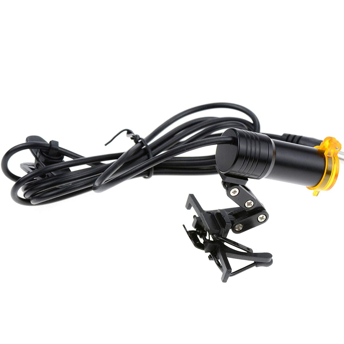 Lupa con Luz LED 5W Portátil con Clip de Metal para Lupas Binoculares
