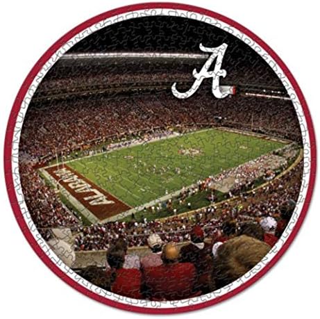 Wincraft NCAA Scenic 500-Piece Cardboard Jigsaw Puzzle, Alabama Crimson Tide, 500 Count
