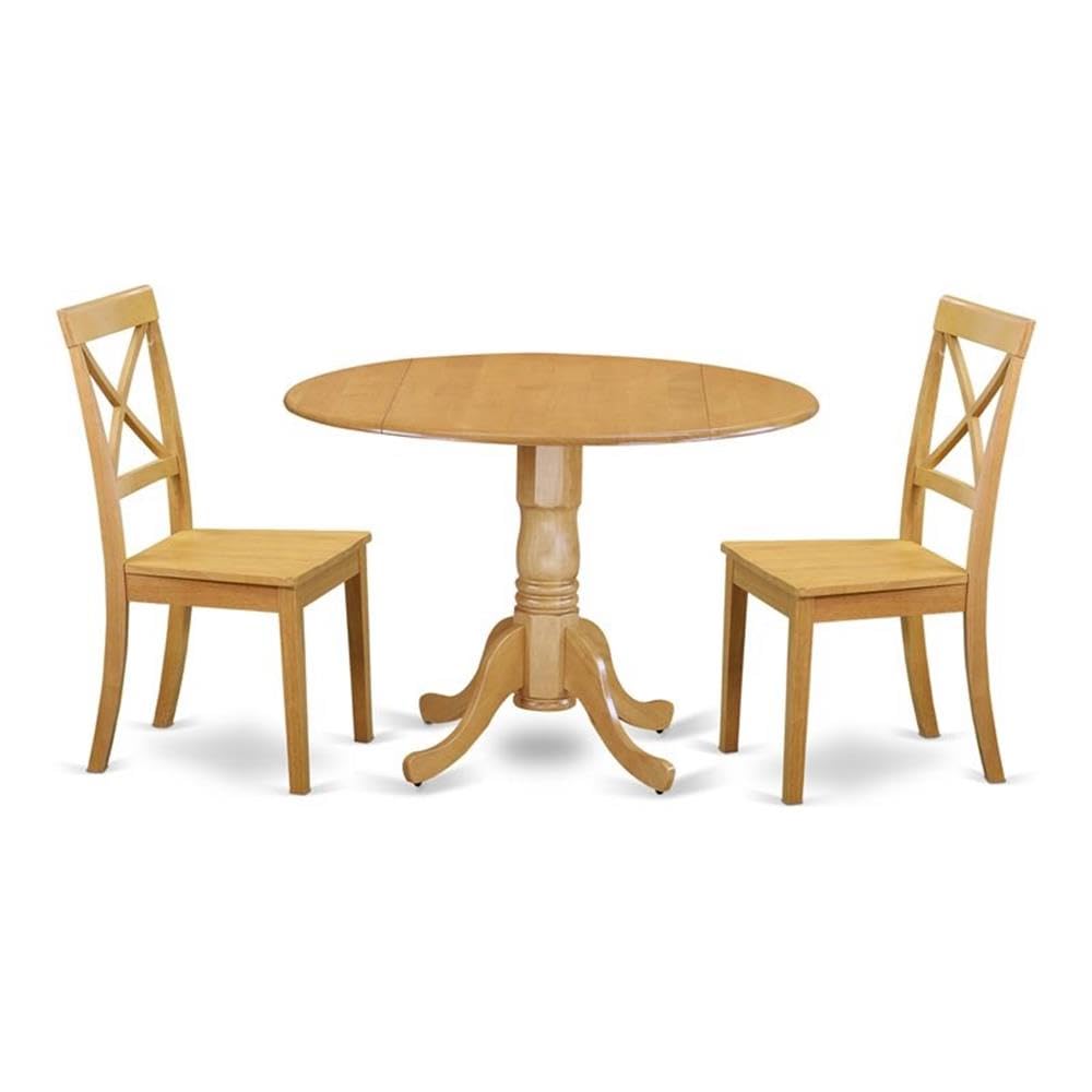 E.W. DLBO3 Round Oak Set