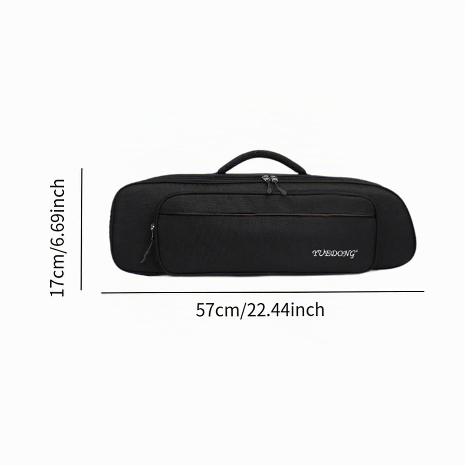 Bolsa de concierto de trompeta, mochila de bolsa con trompeta con correas de hombro ajustables estuche trompeta accesorios de trompeta