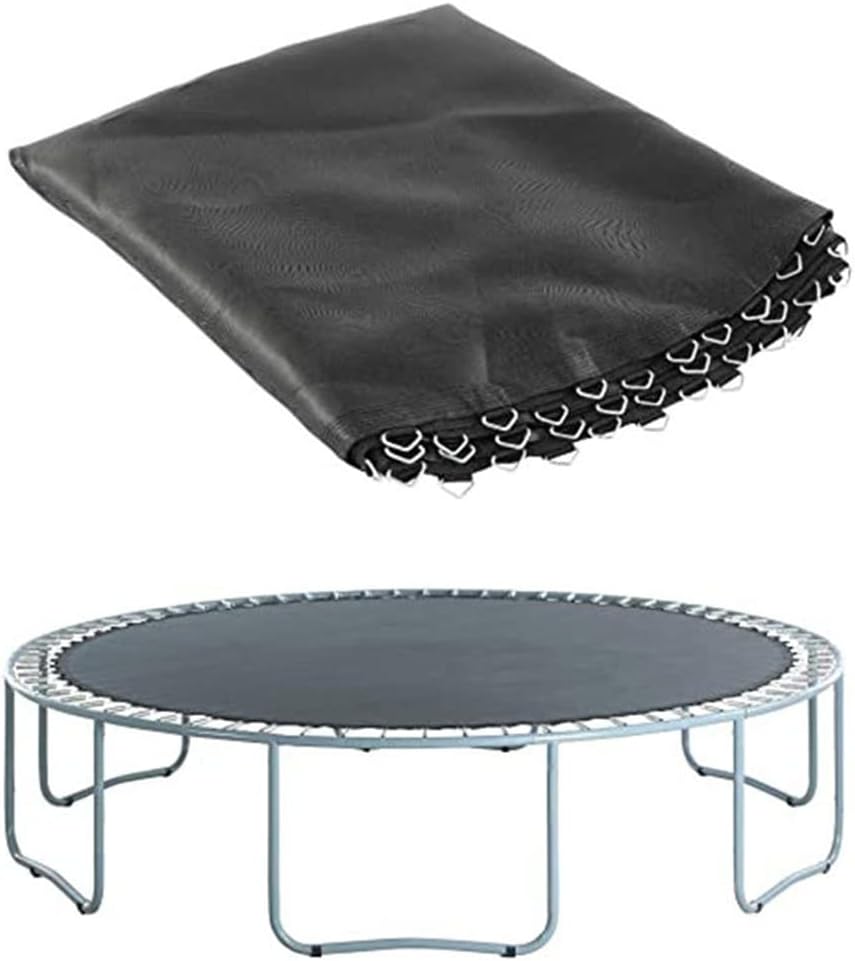 CIRONI Trampoline Jumping Cloth,Trampoline Mat Replacement, Fits 8ft 10ft 12ft Frame, with 48 or 64 or 72 V-Rings Fits 5.5 Inch Spring