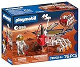 PLAYMOBIL Space Esa Rover de exploración a Marte | Astronauta - Rover móvil con Taladro y Paneles solares | Set de Juguetes espaciales niños a Partir de 4 años | 72012