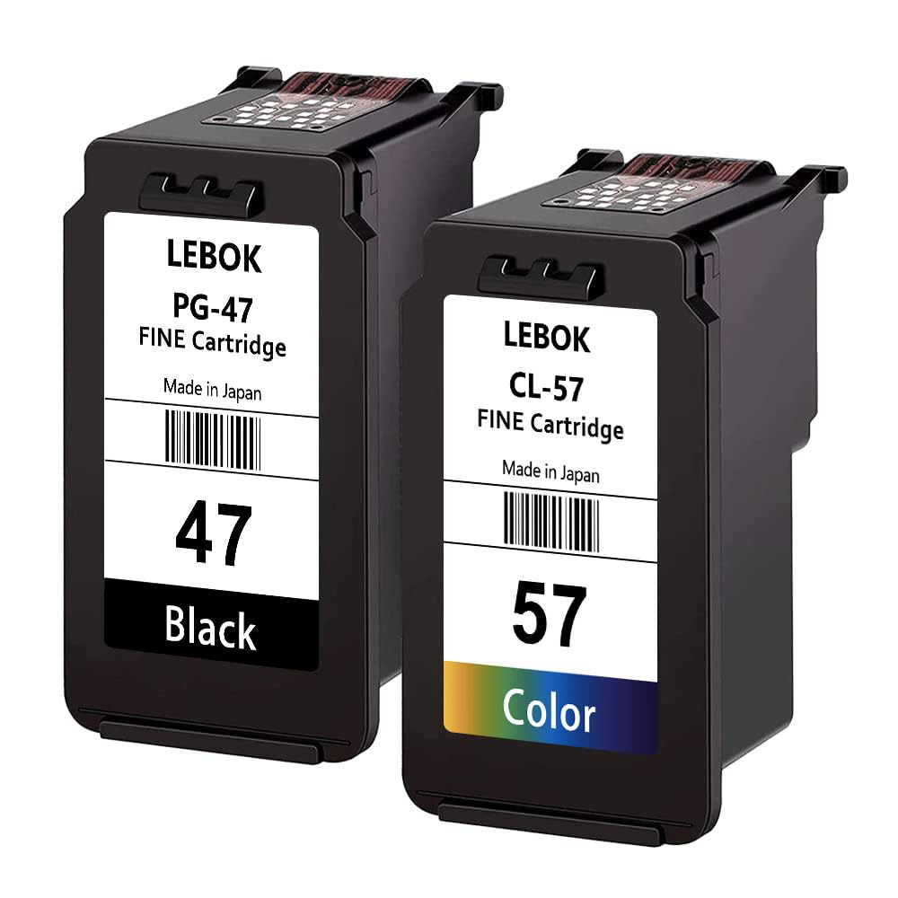 Amazon.co.jp: LEBOK PG-47 CL-57 インクカートリッジ Canon Pixma