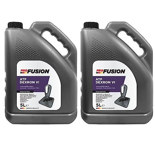 ProFusion ATF Dexron VI 10L (Pack de 2 x 5L) – Aceite de Transmisión Automática Sintético – Cambio Suave, Protección Antidesgaste y Alta Estabilidad