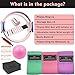 Pilates Ring and Ball Set, Adjustable Ankle Wrist Weights, Resistance Bands, Pilates Equipment for Home Workout Kit to Tone, Sculpt and Strengthen, Fitness Magic Circle Rings for Yoga Women (Pink)