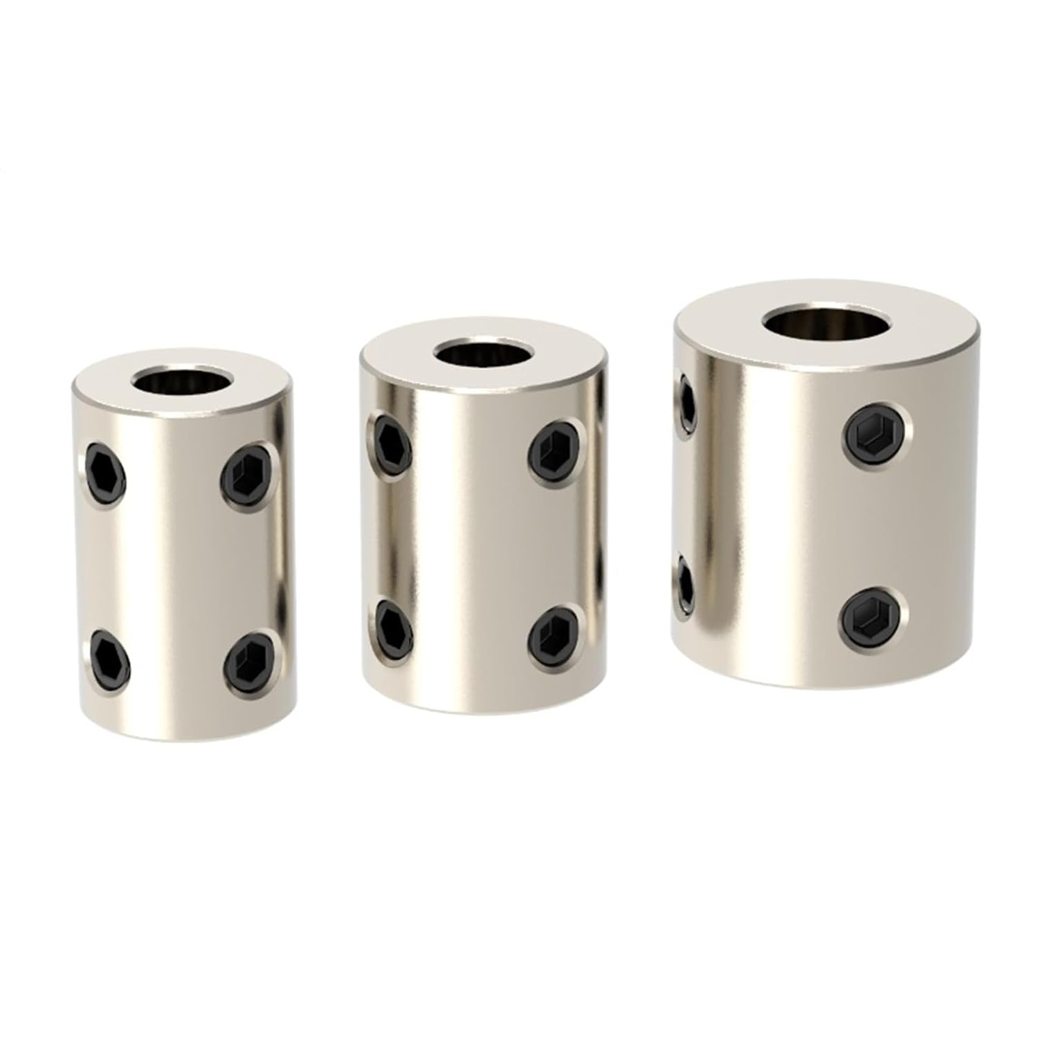 D14L22 D16L22 D20L22 45# Steel Rigid Shaft Coupling 4/5/6/8/10/12mm Coupler Motor Connector Sleeve 1Pcs(3.17mm-3.17mm)