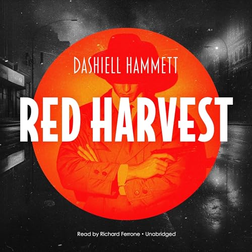 Red Harvest Audiolibro Por Dashiell Hammett arte de portada