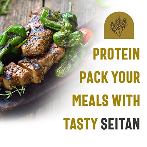 One in a Mill Vital Wheat Gluten | Bulk Supply for Making Vegan Meat [Seitan] & Baking Whole Grain & Rye Breads | All-Natural, Protein-Rich, Kosher | 2 Pack of 26.45oz Resealable Bags - Thumbnail 6