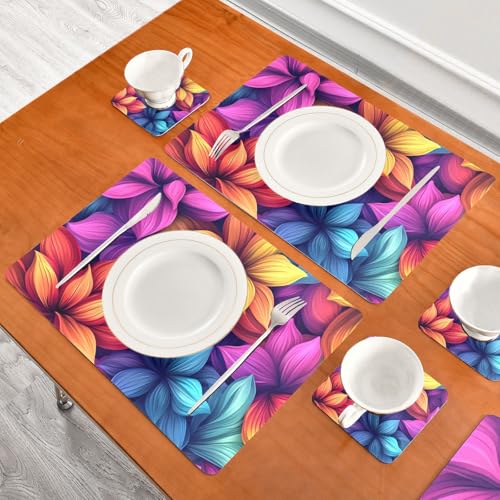 Fleur colorée déco pour table de salon et ambiance chaleureuse - 7