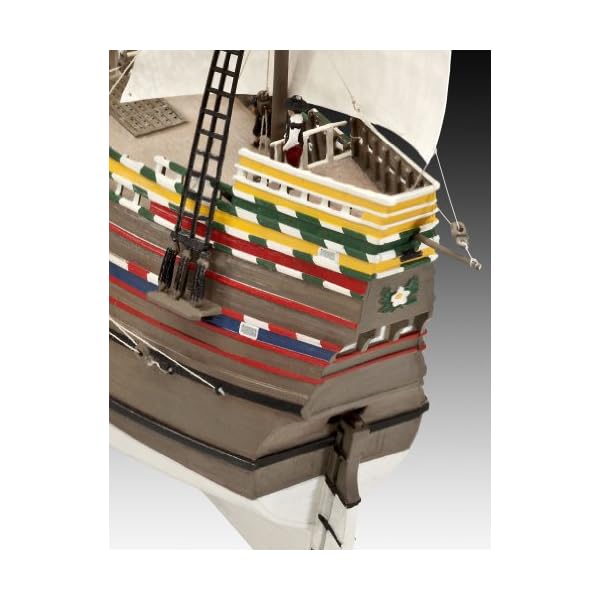 Revell Modellbausatz Schiff 1:83 - Pilgrim Ship MAYFLOWER im Maßstab 1:83, Level 5, originalgetreue Nachbildung mit… – Bild 3