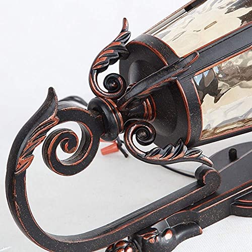 GLXLSBZ Outdoor Wall Lantern Garden Weatherproof Wall Sconce Backyard Retro Wall Lamp Aluminum Courtyard Rust-Proof External Patio Fi(Home Lighting) steampunk buy now online GLXLSBZ Outdoor Wall Lantern Garden Weatherproof Wall Sconce Backyard Retro Wall Lamp Aluminum Courtyard Rust-Proof External Patio Fi(Home Lighting) steampunk buy now online