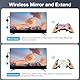 Wireless HDMI Adapter, Miracast Adapter Dongle, 2.4/5 GHz Wire-less HD-MI A dapter,MpioLife 4K Full H D Miracast HiFi HD-MI Dongle Kompatibel mit/Smartphone/Laptop/PC/Monitor/TV Mira-cast/DLNA/Airplay