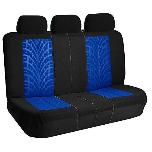 Tlh Car Seat Covers Travel Master Automotive Car Seat Covers Full Set Blue Seat Covers Airbag Compatible And Split Rear Car Seat Cover Universal Fit Interior Accessories For Cars Trucks And Suv #TOP4