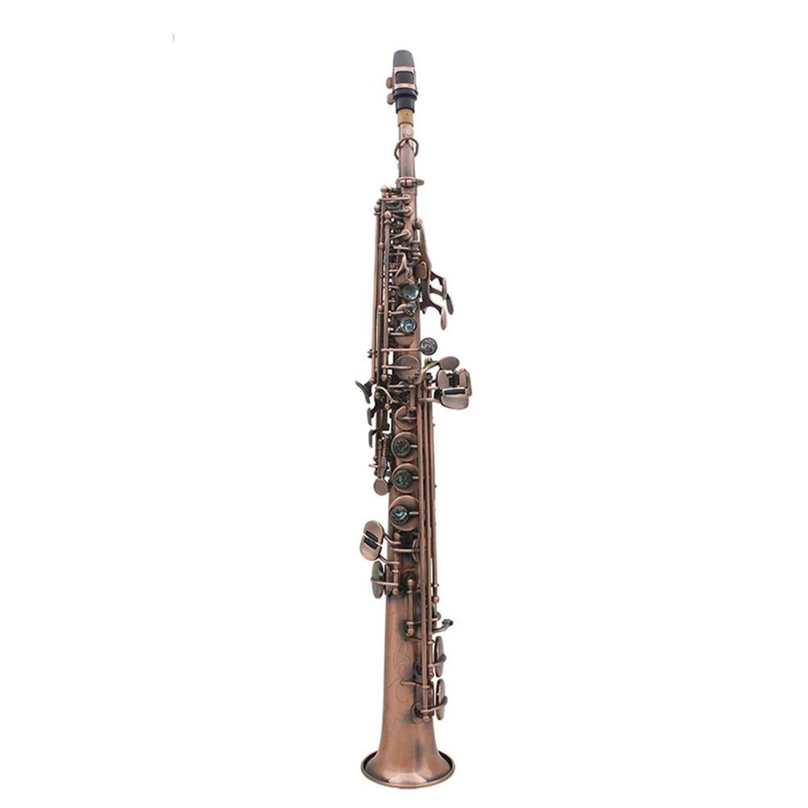 Saksofon Saksofon Sopranowy Bb Saksofon Instrument Dęty Drewniany Z Rękawiczkami Akcesoria Saksofonowe