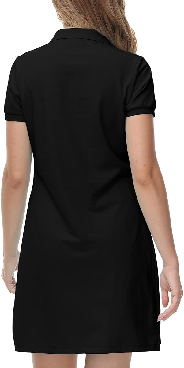 JINSHI Women T Shirt Dress Hiking/Tennis/Golf/Leisure Comfortable and Soft Athletic Dress for Women