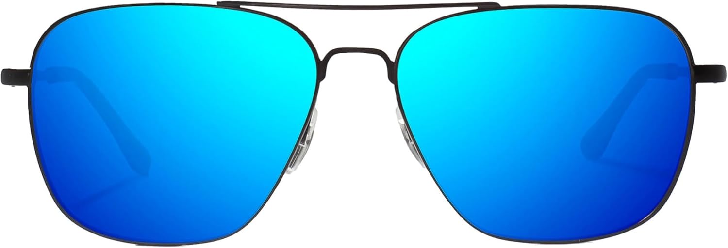 Bajío Snipes – Polarized Aviator Sunglasses – Medium Wrap – Large Fit