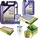 Produktbild QR-PARTS 69353934 Filter Set Inspektionspaket 6 Liter Motoröl Leichtlauf High Tech 5W-40 MANN-FILTER Innenraumfilter Kraftstofffilter Luftfilter Ölfilter