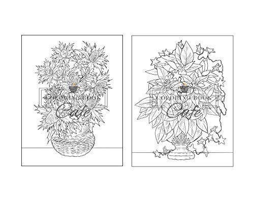 100 Beautiful Flowers Coloring Book: An Adult Coloring Book Featuring 100 Beautiful Flower Designs I