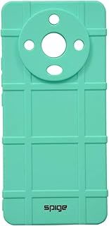 (Realme 11 Pro+) Back TPU Bumper Silicone Case Compatiable with Oppo Realme 11 Pro Plus Case Bump with Camera Protection Anti-shock (Turquoise)