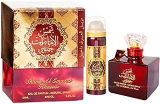 Shams Al Emarat Khususi od Ard Al Zaafaran Halal Perfumy zapachowe Attar EDP Spray 100 ml + dezodorant