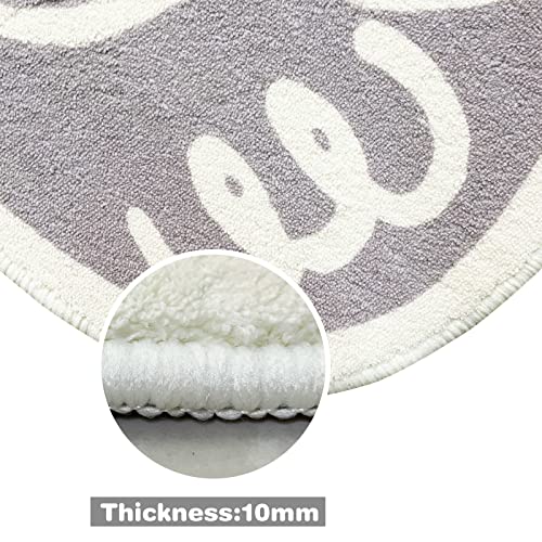 Ustide Kids Rug 2.6X5.2Ft, Soft Kids Bedroom Rug Washable Kids Play Mat Elephant Rug For Boys Girls Room Cartoon Animals Play Rug Nursery Area Rug Boys Girls Playroom Rug #TOP6