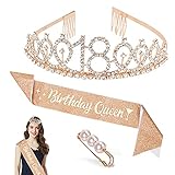 ♕ Foto Requisiten: Das geburtstagskrone mädchen set des ganzen ist sehr süß und süß. Birthday crown set bringen Ihnen eine einzigartige themenparty, die ein unvergessliches und besonderes Erlebnis sein wird.