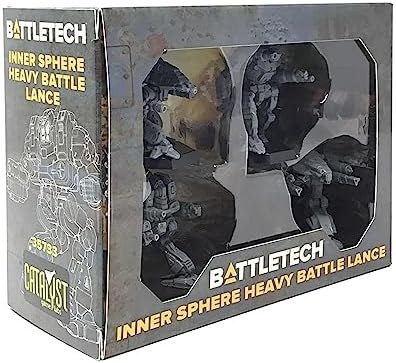 BattleTech Mini Force Pack: Inner Sphere Heavy Battle Lance