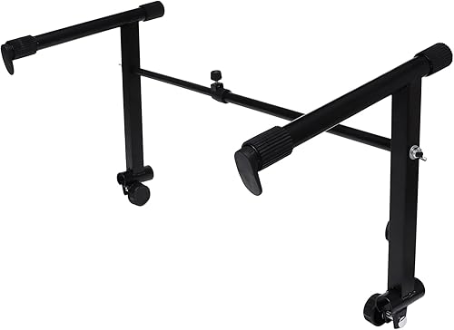 Soporte de teclado de piano, soporte de teclado electrónico ajustable en altura, soporte de piano electrónico para pianos digitales, soporte práctico