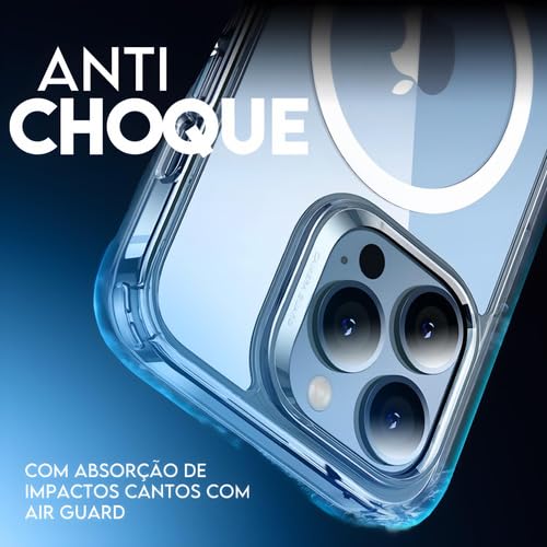 Capa Magnetica Capinha Clear Case de Indução Premium Compatível com Mag-Safe para iPhone 15 15 Plus