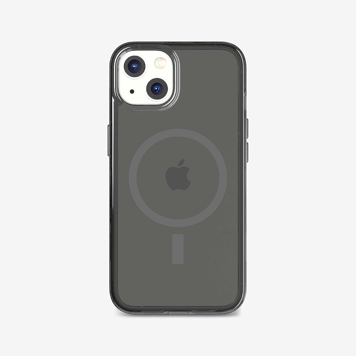 Tech21 Evo Tint (MagSafe) para iPhone 13: funda para teléfono MagSafe teñida de carbono con protección contra caídas múltiples desde 12 pies