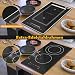 Cooksir Induktionskochfeld 2 Platten mit Stecker, Doppel Kochfeld Einbau 30CM, Herdplatte...