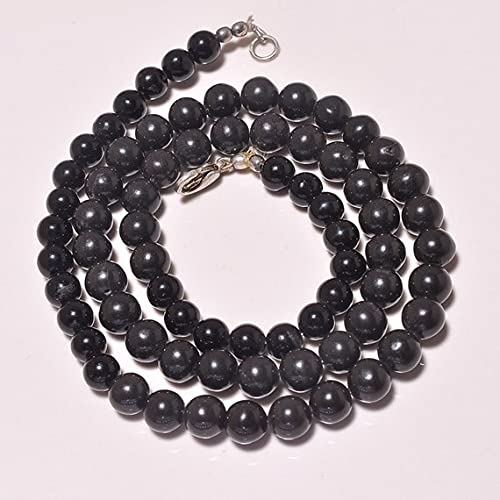 Perles onyx noir rondelles naturelles de 9x10 mm pour enfilage et création de bracelets