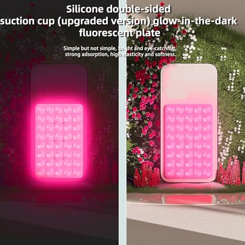Support téléphone ventouse double face fluorescente x6 - 7