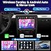 [4+64GB] Android Radio for Audi A4 S4 RS4 2002-2008: NHOPEEW 9 inch IPS Touchscreen A4 B7 Stereo - Wireless Carplay and Android Auto, Custom Homepage, DSP/EQ, 5G/WiFi, SWC + Rearview Camera + Canbus