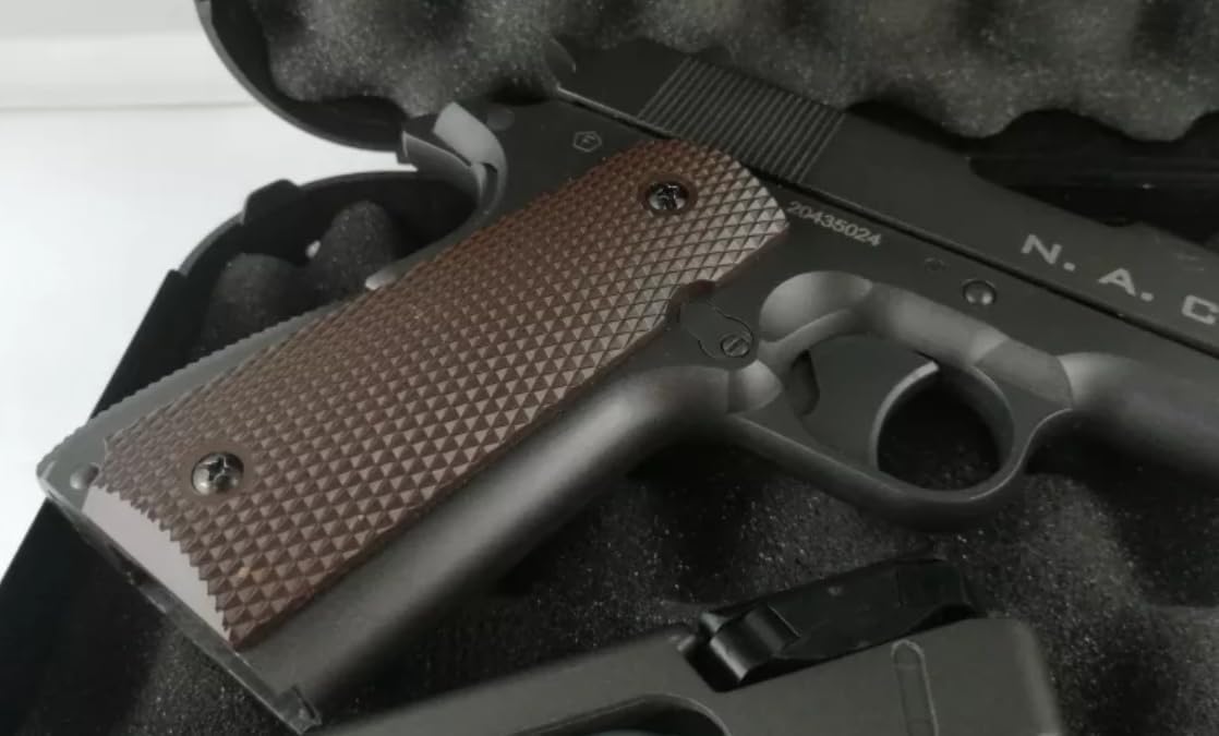 Pack Pistola de Aire comprimido CO2 Norica N.A.C 1911 Calibre 4.5 <3,5J [maletin | balines Match/bb's]