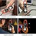 GOLDCHAMP Digital Clamp Meter Multimeter, True RMS 2000 Counts Auto-ranging ACV/DCV & ACA Tester, Measures Resistance, Diode, Continuity, NCV, with Backlight, Auto Off, MAX/MIN, Data Hold