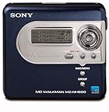sony mp3 player nwz e585 3-zeiliges LCD-Display Sony MZ-NH600/L Tragbarer MiniDisc-Rekorder (Hi-MD) blau