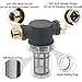 STYDDI Garden Hose Inlet Filter for High Pressure Washer, Garden Hose Water Sediment Filter Attachment with 100 Mesh Screen for Power Washer, Transfer Pump, Rain Barrels, Outdoor Spigots